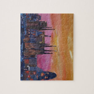 Puzzle Horizon et Torre Agbar, Sagrada Familia de