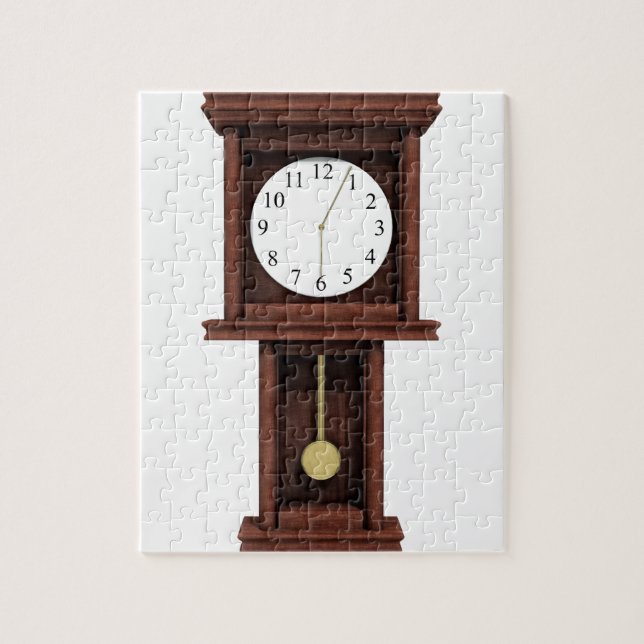 Puzzle Horloge de pendule antique (Vertical)