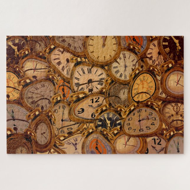 Puzzle Horloges abstraites (Horizontal)