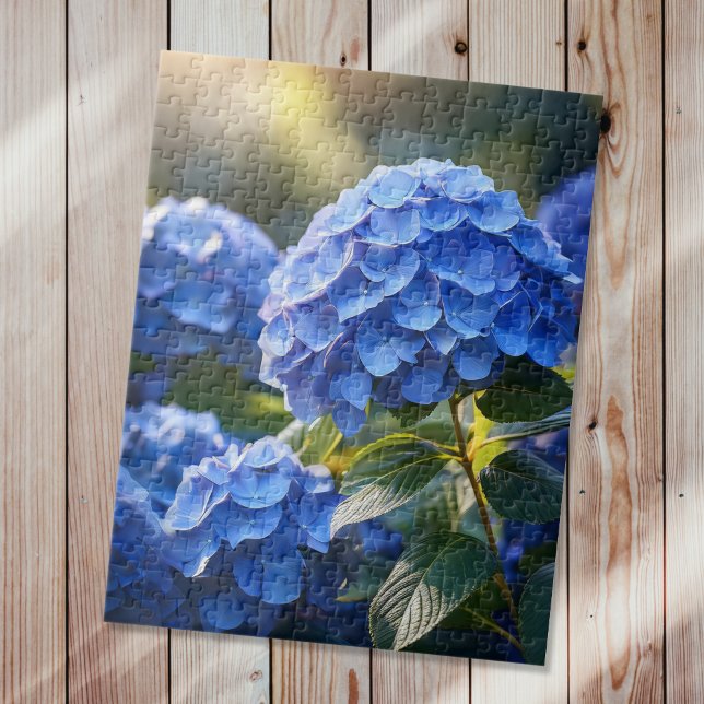 Puzzle Hortensia (Créateur téléchargé)
