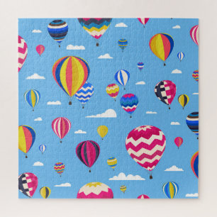 Puzzle Hot Air Balloons Sky Adventure