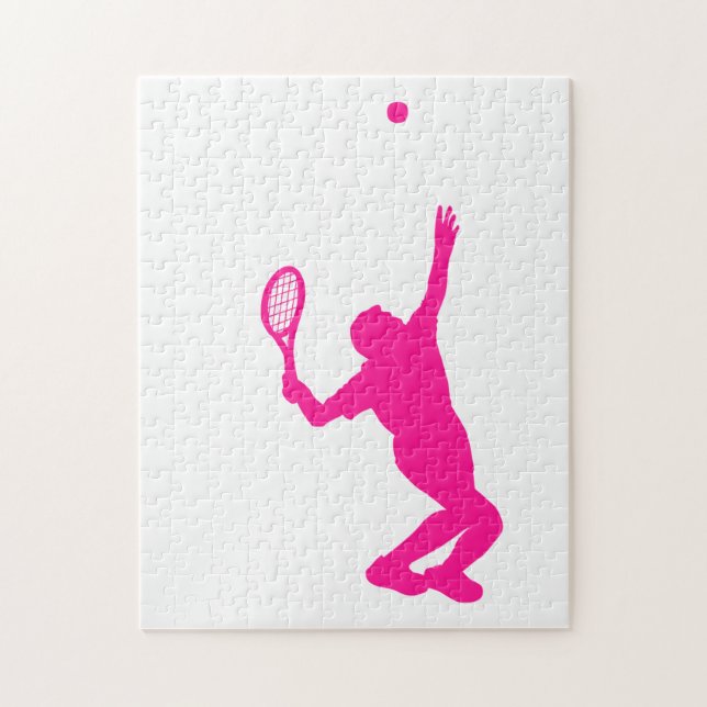 Puzzle Hot Pink Tennis (Vertical)