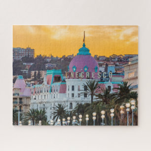 Puzzle Hôtel de luxe célèbre Hotel Negresco à Nice France