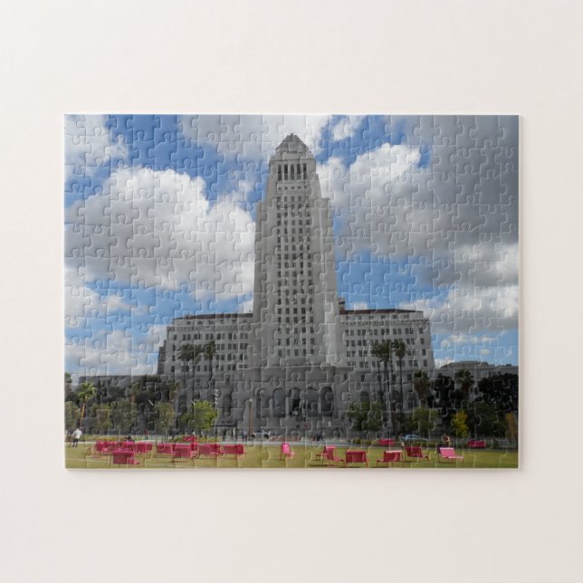 Puzzle Hôtel de ville de Los Angeles (Horizontal)