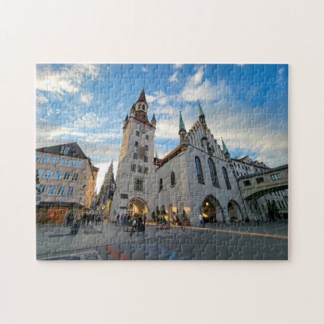 Puzzle Hôtel de ville, Munich, Allemagne (Horizontal)