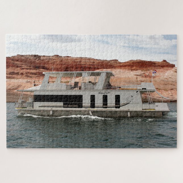 Puzzle Houseboat, Lac Powell, Arizona 10 (Horizontal)