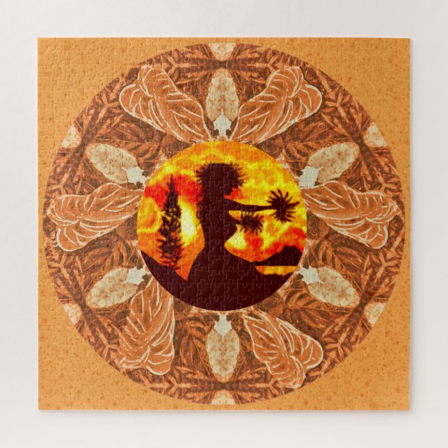 Puzzle Hula Dancer (Vertical)