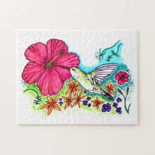 Puzzle Humming Bird