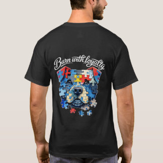 Puzzle Hundetreue T-Shirt