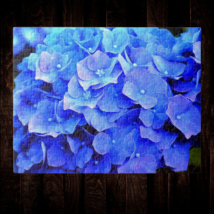 Puzzle Hydrangea Blues