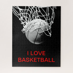 Puzzle I Love Basketball