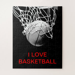 Puzzle I Love Basketball