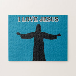 Puzzle  i love jesus