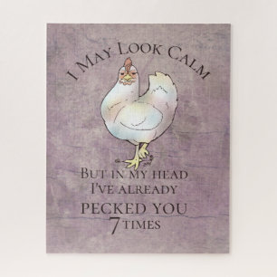 Puzzle "I May Look Calm"