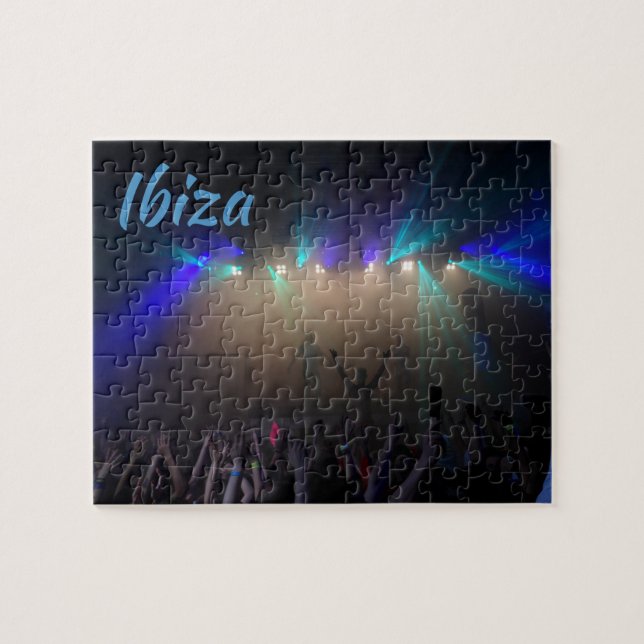 Puzzle Ibiza Nightclub Music DJ Photo (Horizontal)