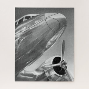 Puzzle Icône d'aviation : Vue de -Fin