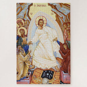 Puzzle Icône orthodoxe de l'Anastasis Résurrection