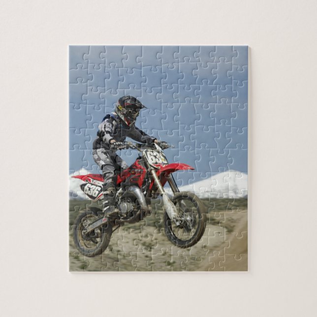 Puzzle Idaho, Motocross Racing (Vertical)