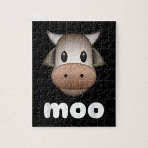 Puzzle Idée amusante de vache animale  Cow Moo Lover