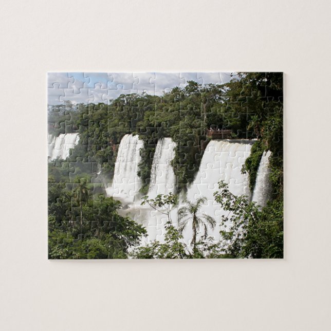 Puzzle Iguazu Falls, Argentine, Amérique du Sud (Horizontal)