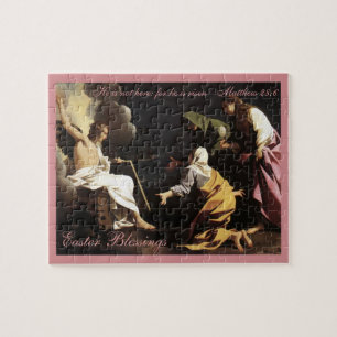 Puzzle Il est ressuscité Bible Verse Religieux Chrétien P