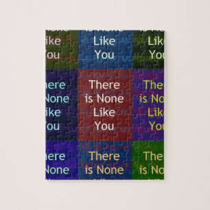 Puzzle "Il n'y en a aucun comme toi" : La grille mosaïque