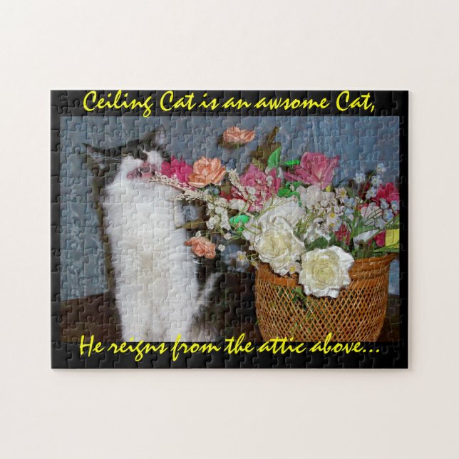 Puzzle Il règne du grenier au-dessus... (Horizontal)