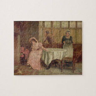 Puzzle "Il viennent ?" (huile sur la toile)