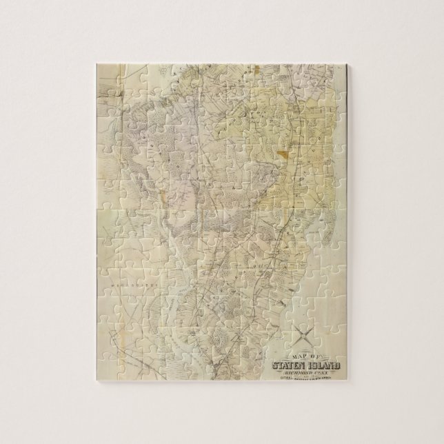Puzzle Île Composite Staten (Vertical)