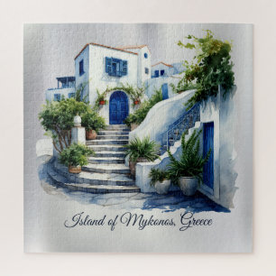 Puzzle Île de Mykonos, Grèce