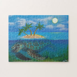 Puzzle Île de tortue