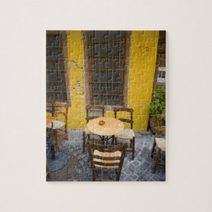Puzzle Île grecque de Crète et vieille ville de La Canée 