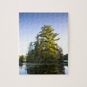 Puzzle Île sur le lac Long Pond