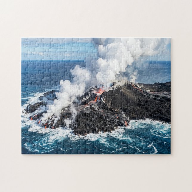 Puzzle Île volcanique (Horizontal)