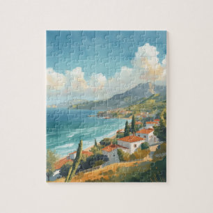 Puzzle Îles Baléares Voyage Vintage Français