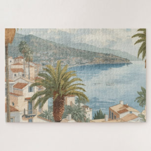 Puzzle Îles Baléares Voyage Vintage Français
