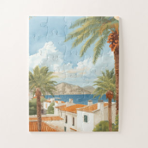 Puzzle Îles Baléares Voyage Vintage Français
