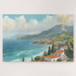Puzzle Îles Baléares Voyage Vintage Français