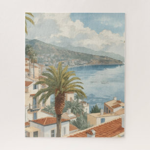 Puzzle Îles Baléares Voyage Vintage Français