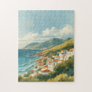 Puzzle Îles Baléares Voyage Vintage Riviera française