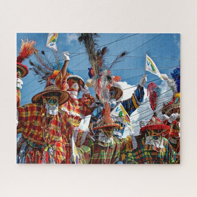 Puzzle Îles Vierges américaines Moko Jumbie St. Croix USV (Horizontal)