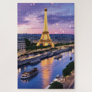 Puzzle Illuminer Paris Tour Eiffel