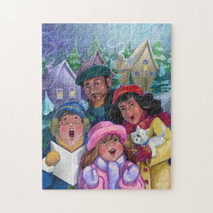 Puzzle Illustration de chants de Noël