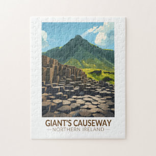 Puzzle Illustration de Giant's Causeway Northern Ireland