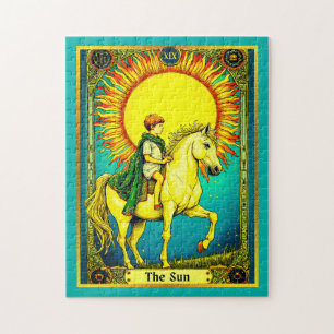 Puzzle Illustration de la carte Tarot, Le Soleil
