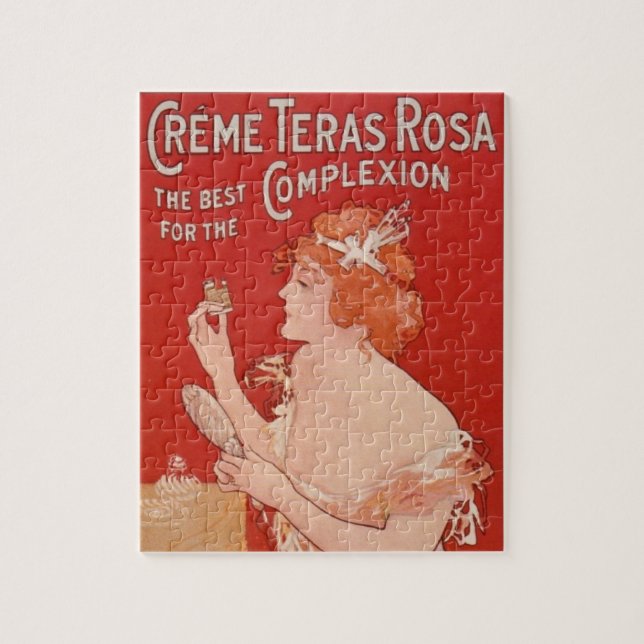 Puzzle Illustration de la publicité de beauté vintage (Vertical)