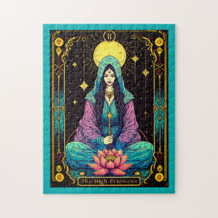 Puzzle Illustration de Tarot, la Grande Prêtresse