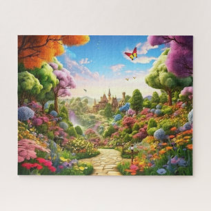 Puzzle Illustration du ressort du village