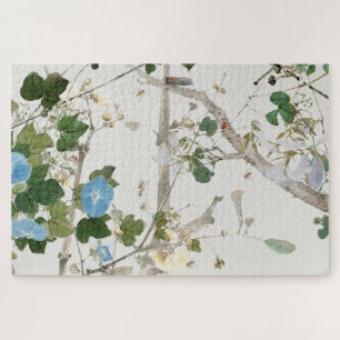 Puzzle Illustration Fleurs vintages