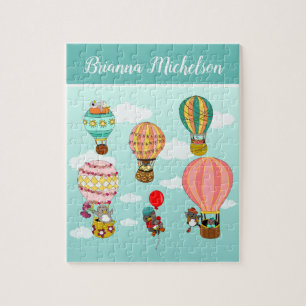 Puzzle Illustration personnalisée mignonne d'oiseau pour